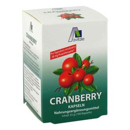 Avitale Cranberry Kapseln 400mg mit Original Cranberry Extrakt