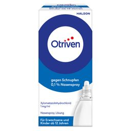 Otriven gegen Schnupfen 0,1 % Nasenspray (Quetschflasche)