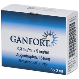 GANFORT 0,3 mg/ml + 5 mg/ml Augentropfen