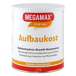 MEGAMAX® Fit & Vital Aufbaukost Kohlenhydrat-Eiweiß-Konzentrat Schoko-Geschmack