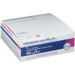 Cefpodoxim HEXALl® 40 mg/5 ml