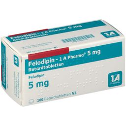 Felodipin - 1 A Pharma® 5 mg
