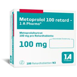 Metoprolol 100  1A Phar