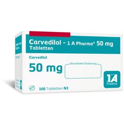 Carvedilol 1A Pharma® 50Mg