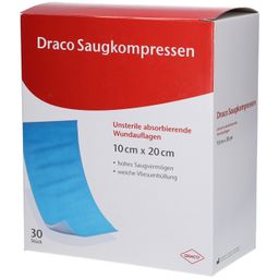 Draco Saugkompressen 10 x 20 cm unsteril