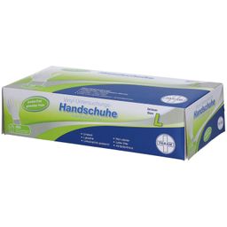 PARAM Einmalhandschuhe Vinyl Größe L puderfrei