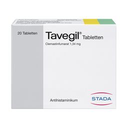 Tavegil® Tabletten zur Symptomlinderung bei Heuschnupfen, Juckreiz und Nesselsucht