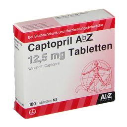 Captopril AbZ 12.5Mg