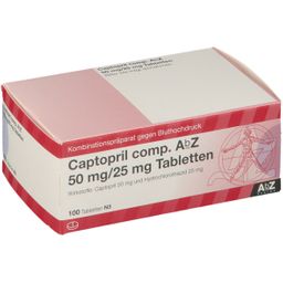 Captopril Comp AbZ 50/25Mg