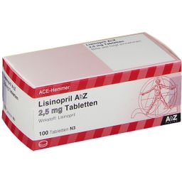 Lisinopril AbZ 2.5Mg