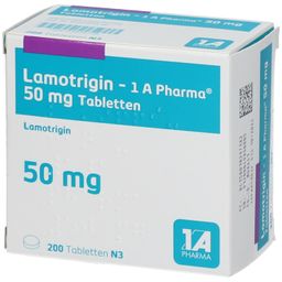 Lamotrigin 1A Pharma® 50Mg