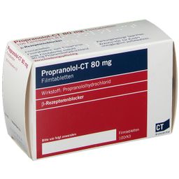 Propranolol - Ct 80Mg