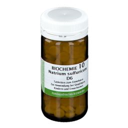 Bombastus Biochemie 10 Natrium sulfuricum D 6 Tabletten
