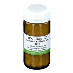 BIOCHEMIE 12 Calcium sulfuricum D 12