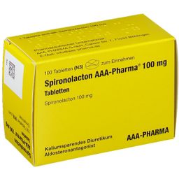 SPIRONOLACTON 100 mg AAA Pharma Tabletten