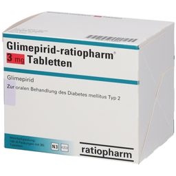 Glimepirid-ratiopharm® 3 mg