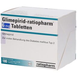 Glimepirid-ratiopharm® 6 mg