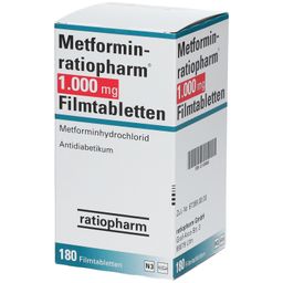 Metformin-ratiopharm® 1000 mg