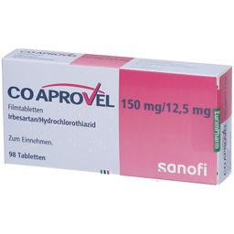 Coaprovel 150 mg/12,5 mg