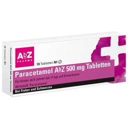 Paracetamol AbZ 500 mg Tabletten