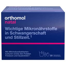 Orthomol Natal Granulat/Kapseln - Mikronährstoffe für Schwangerschaft und Stillzeit