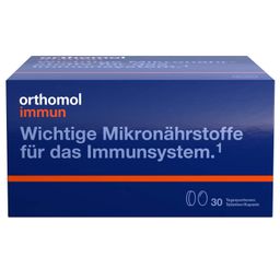 Orthomol Immun - Mikronährstoffe zur Unterstützung des Immunsystems - mit Vitamin C, Vitamin D und Zink - Tabletten/Kapseln