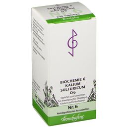 Bombastus Biochemie 6 Kalium sulfuricum D 6 Tabletten