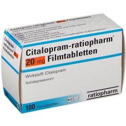 Citalopram-ratiopharm® 20 mg