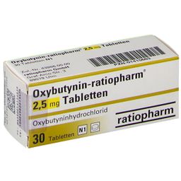 Oxybutynin-ratiopharm® 2,5 mg