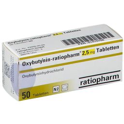 Oxybutynin-ratiopharm® 2,5 mg