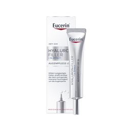 Eucerin® Hyaluron-Filler + 3x Effect Augenpflege LSF 15 – Anti-Aging Augencreme mit Hyaluronsäure, mildert Krähenfüße und schützt mit UVA-Schutz - Jetzt 20% mit dem Code "eucerin20" sparen*