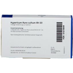 Hypericum Auro cultum Rh D3