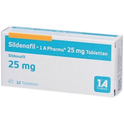 Sildenafil 1A Pharma® 25Mg