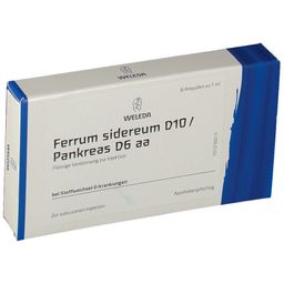 Ferrum Sidereum D10 / Pankreas D6 aa