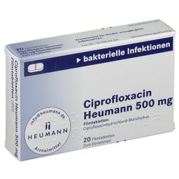 Ciprofloxacin Heumann 500 mg