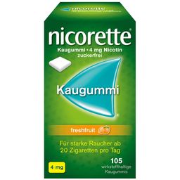 nicorette® Kaugummi freshfruit 4 mg - Jetzt 20% Rabatt sichern*
