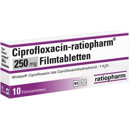 Ciprofloxacin-ratiopharm® 250 mg