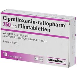 Ciprofloxacin-ratiopharm® 750 mg