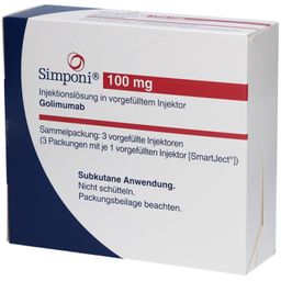 Simponi® 100 mg Injektionslösung