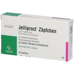 Jelliproct® Zäpfchen 0,25mg/60,0 mg
