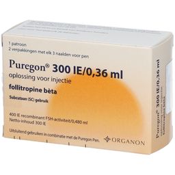 PUREGON 300 I.E./0,36 ml Injekt.-Lsg.i.Pat.+6 Nad.