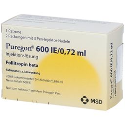 Puregon 600 I.E./0,72 ml