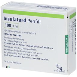 Insulatard fill 100 I.E./ml Zylinder