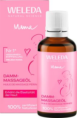 Weleda Damm-Massageöl - lockert & dehnt durch regelmäßige Massagen die Haut, für mehr Elastizität