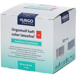 Urgomull haft color latexfrei rot 20 m x 8 cm