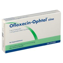 Ofloxacin-Ophtal Sine 3 mg/ml