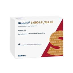 Binocrit® 8000 I.E./0,8 ml
