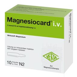 Magnesiocard i.v. Ampullen