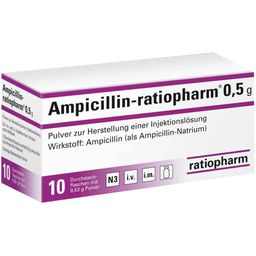 Ampicillin-ratiopharm® 0,5 g
