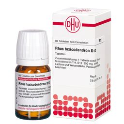 DHU Rhus Toxicodendron D12